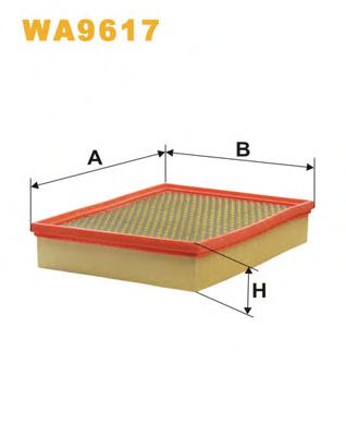 WIX FILTERS wa9617 -  Воздушный фильтр